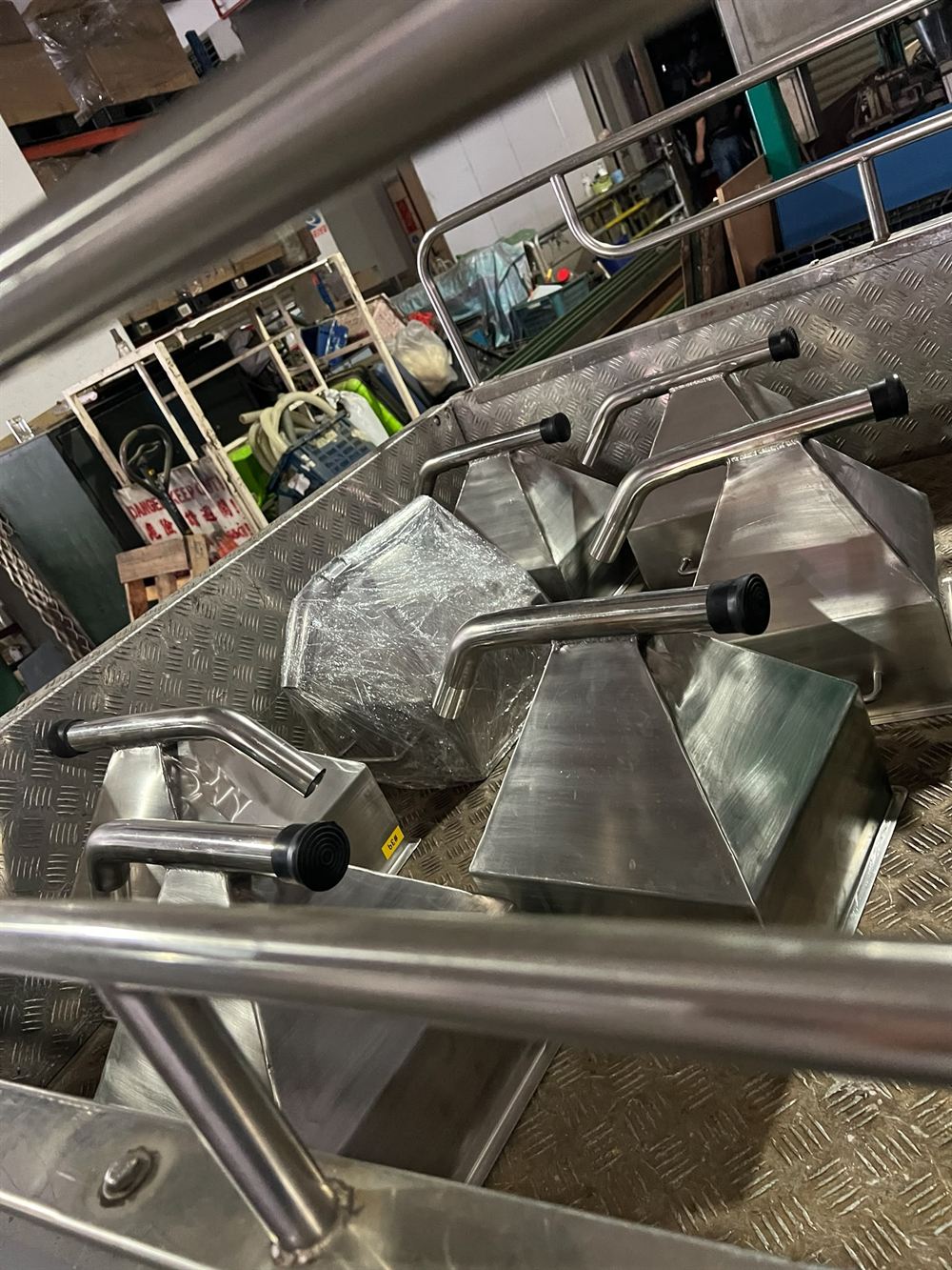 Stainless steel bellows and cones