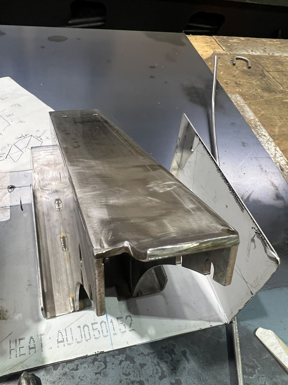 Stainless steel extraction hood