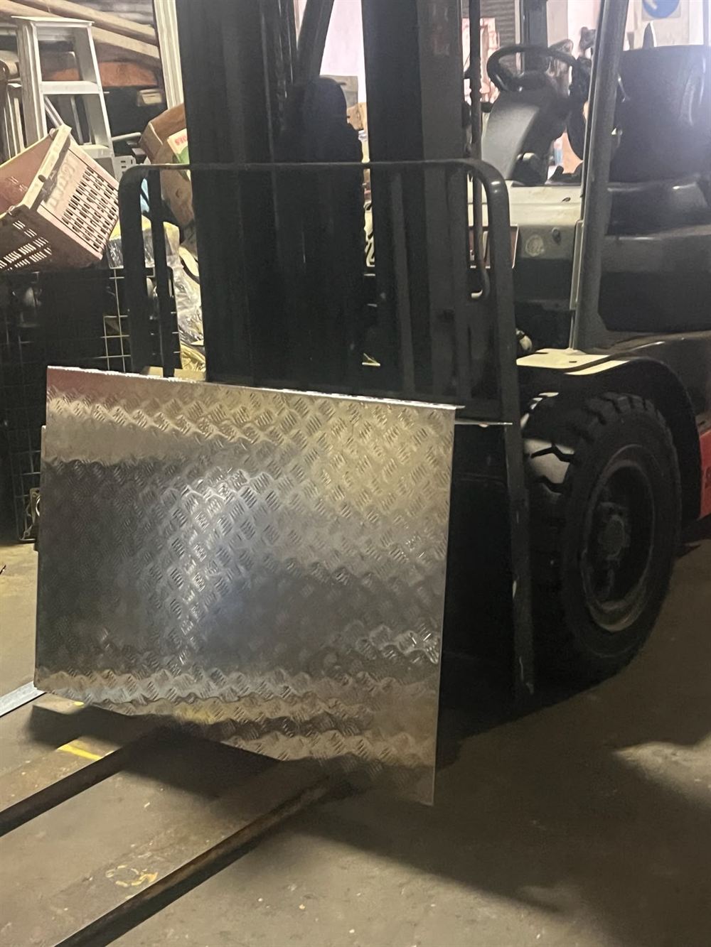 Bent stainless steel panels